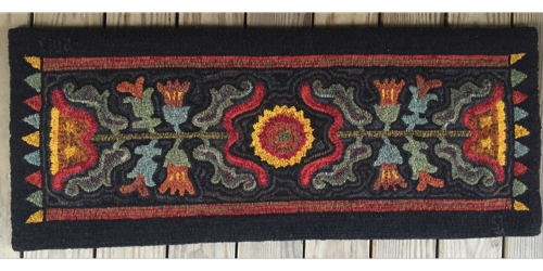 Large Colonial Tablemat
hooked by Sharon Jerome Large Colonial Tablemat
hooked by Sharon Jerome